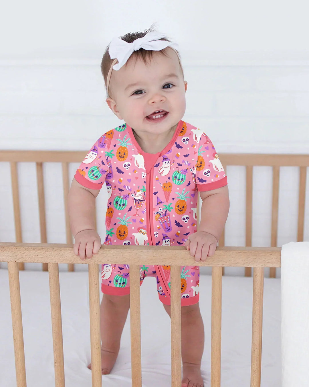 Summerween Doodles Bamboo Shorty Zippy