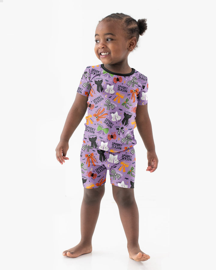 Template Bamboo Two Piece Short Sleeve Shorts Pyjamas Set