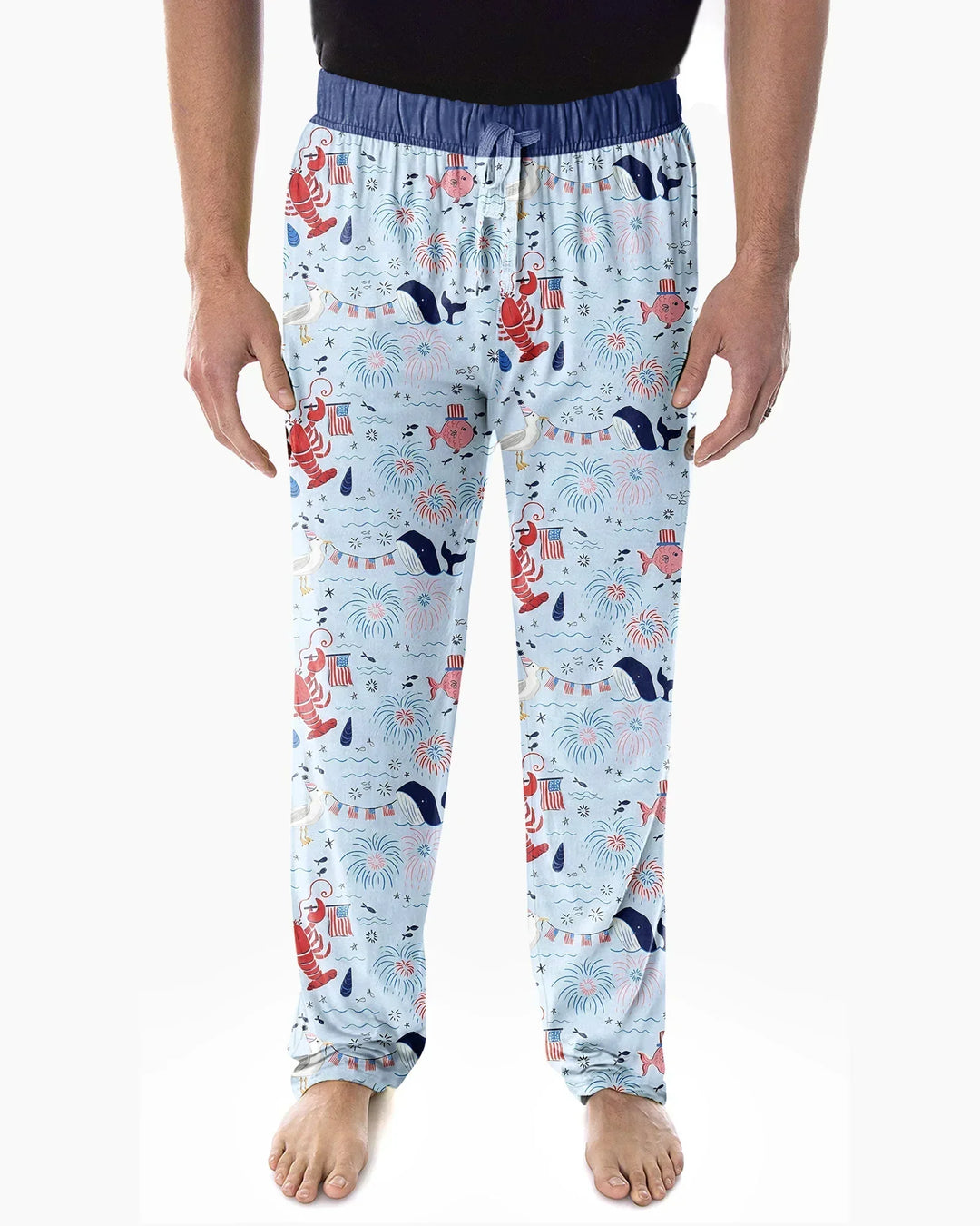 250 Summers Strong Matching Family Bamboo Men's Pajama Set