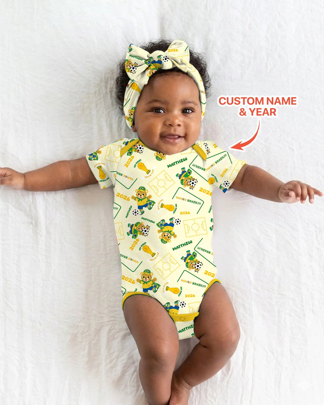 My First World Cup Bamboo Bodysuit