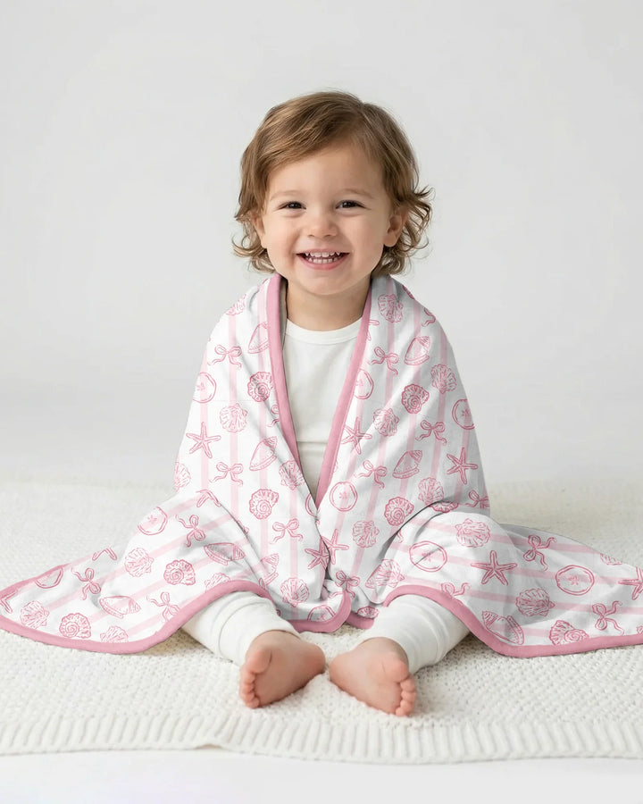 Coastal Keepsakes Family Matching Bamboo Blanket