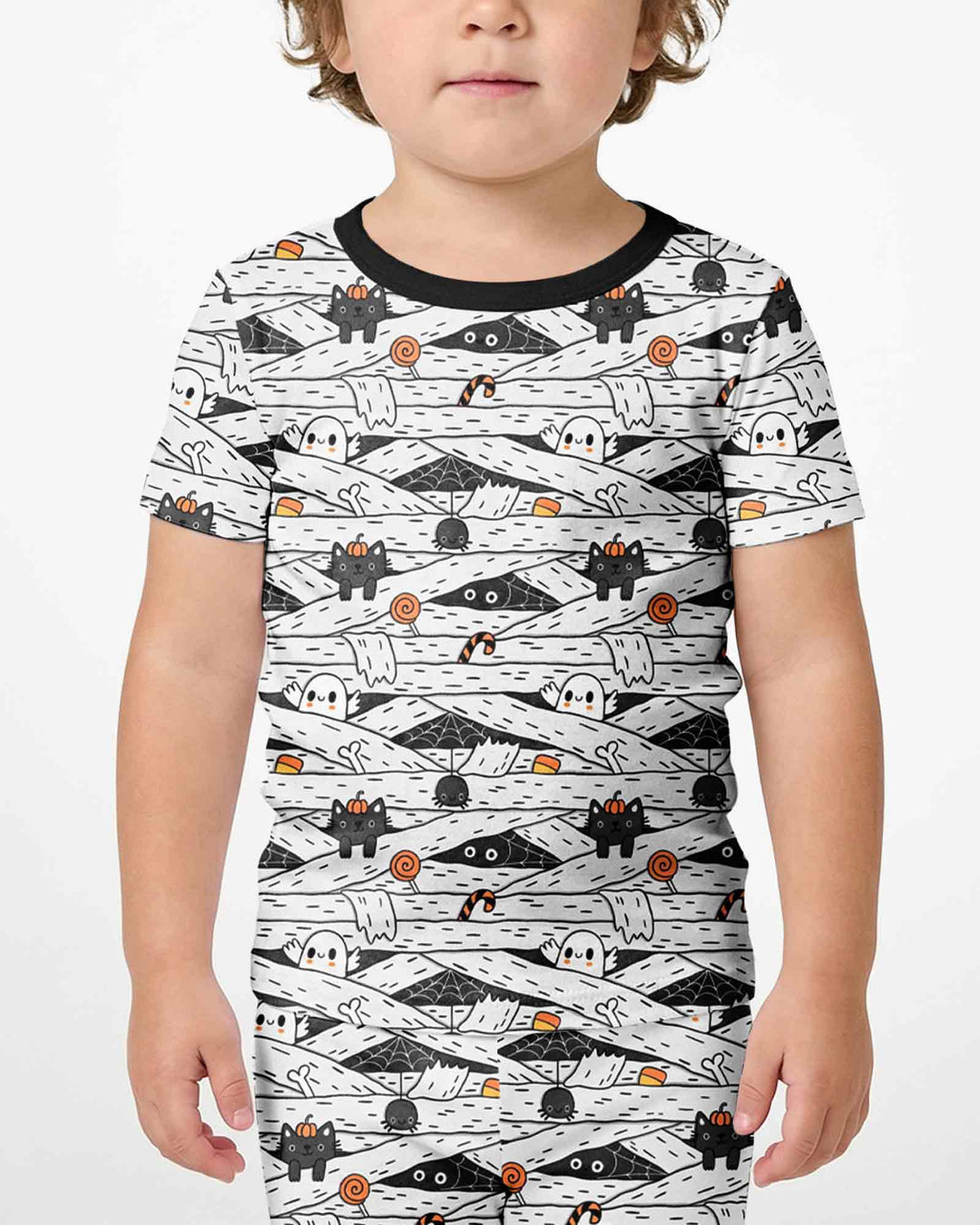 Template Bamboo Two Piece Short Sleeve Shorts Pyjamas Set