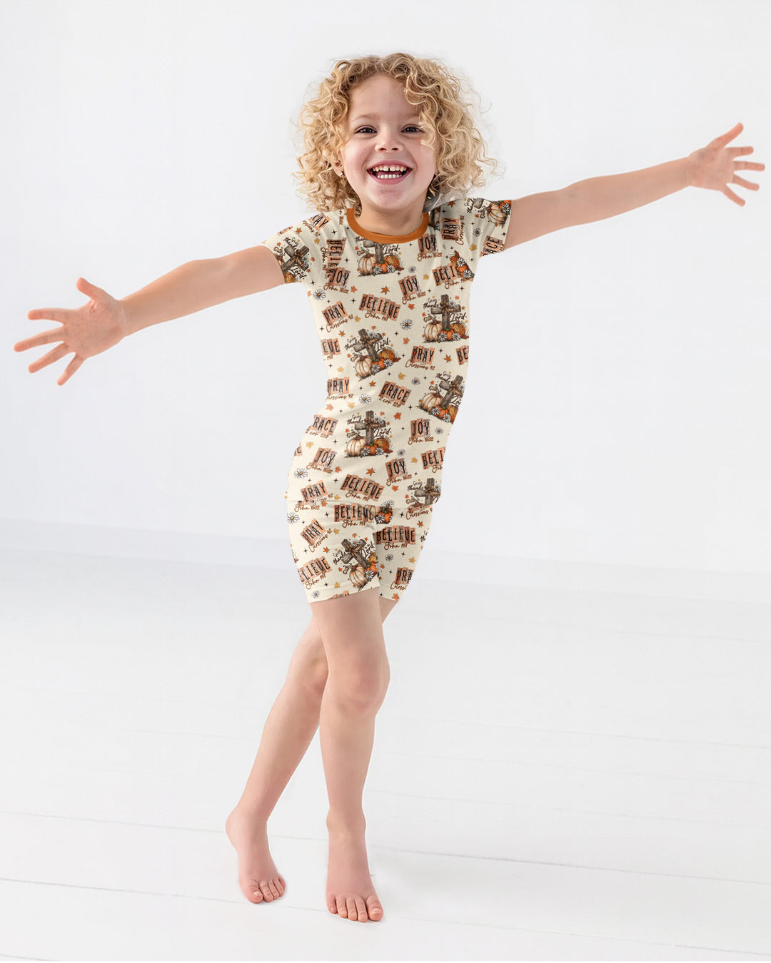 Template Bamboo Two Piece Short Sleeve Shorts Pyjamas Set