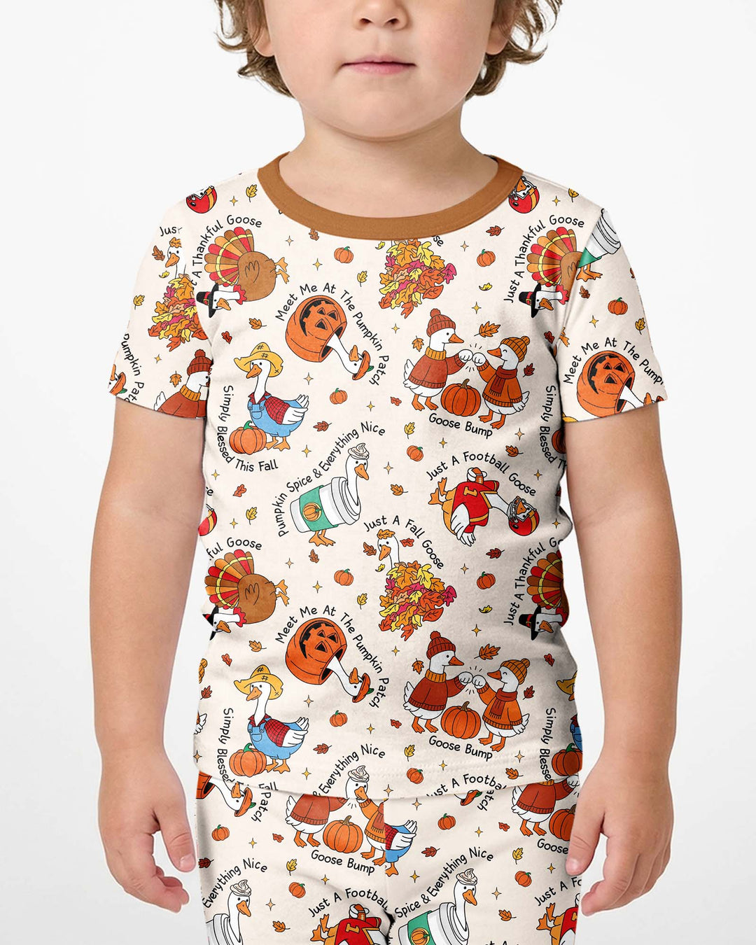 Template Bamboo Two Piece Short Sleeve Shorts Pyjamas Set