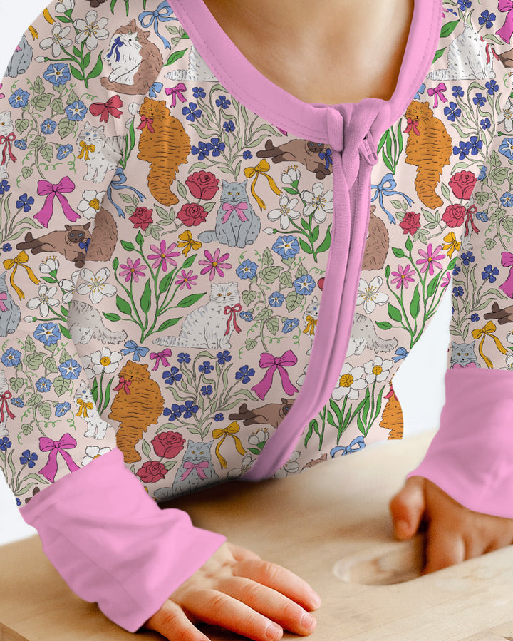 The Garden Cattery Mommy & Me Matching Bamboo Convertible Zippy
