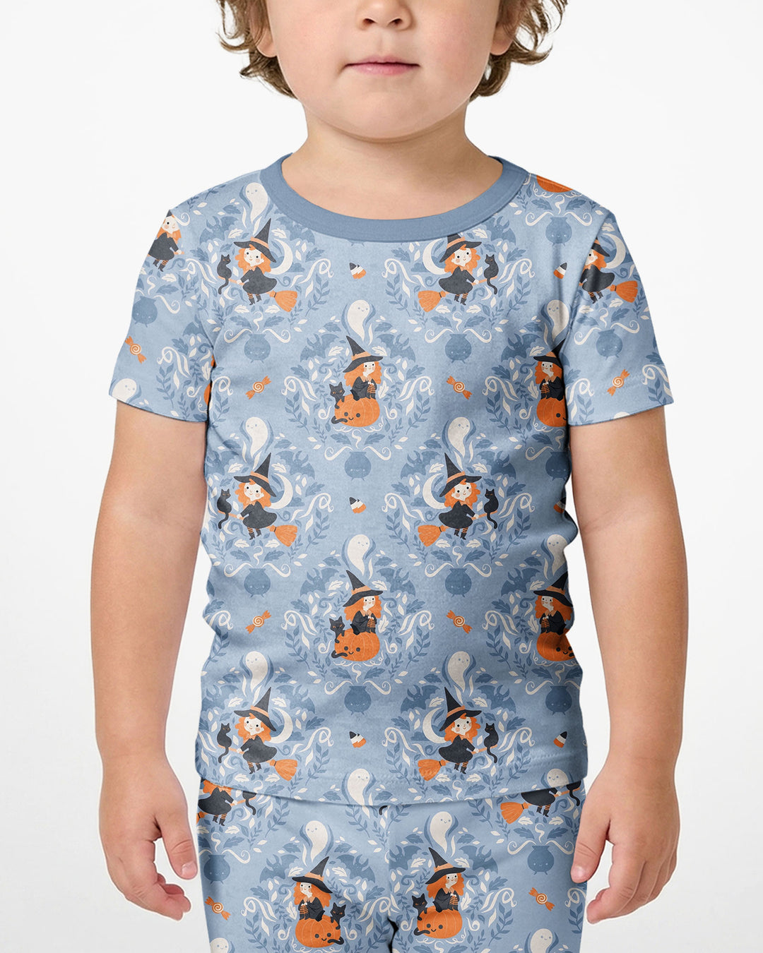 Sweet Witches Bamboo Two Piece Short Sleeve Shorts Pajama Set
