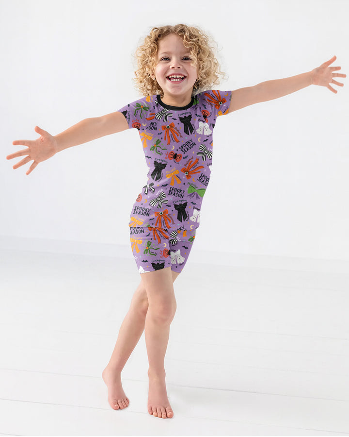 Template Bamboo Two Piece Short Sleeve Shorts Pyjamas Set