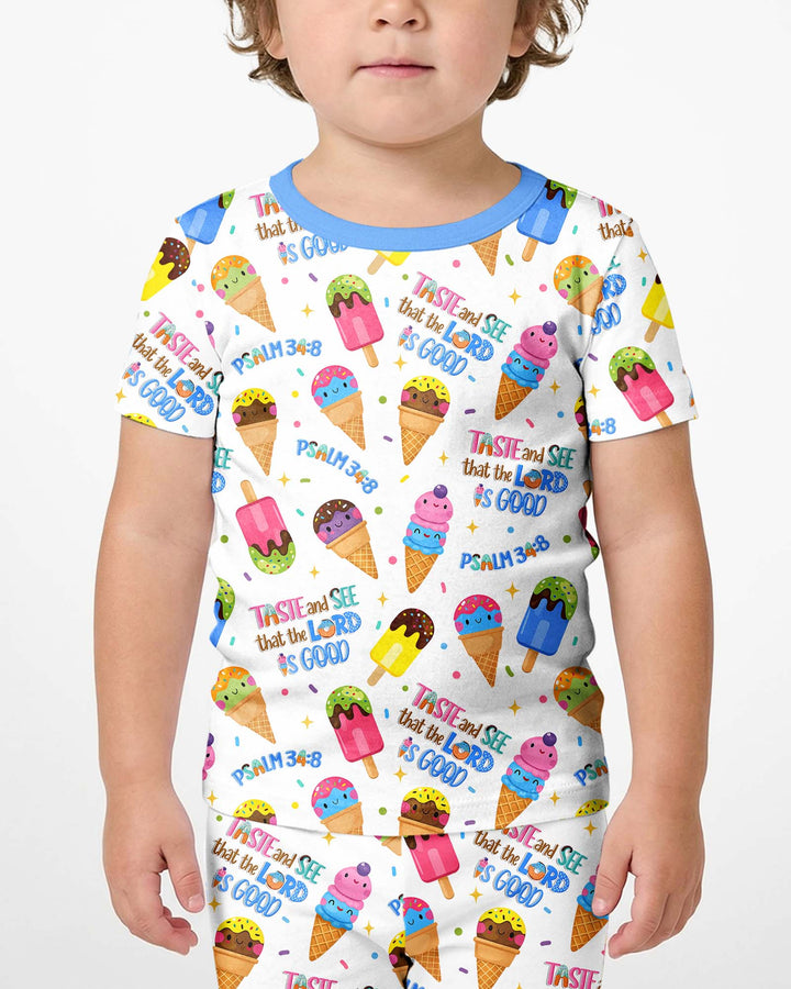 Template Bamboo Two Piece Short Sleeve Shorts Pyjamas Set