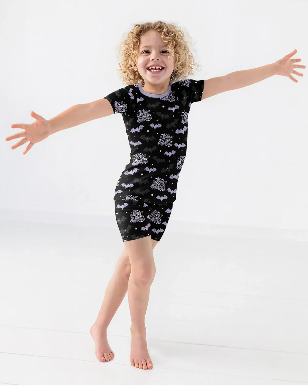 Template Bamboo Two Piece Short Sleeve Shorts Pyjamas Set