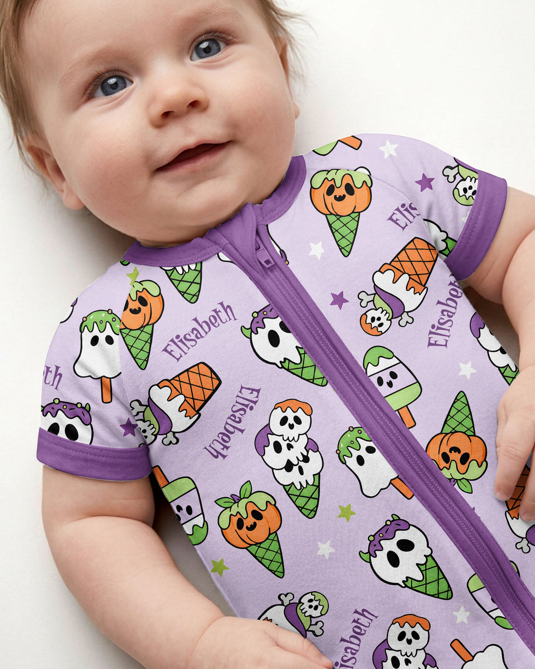 Summerween Ice cream Bamboo Shorty Zippy