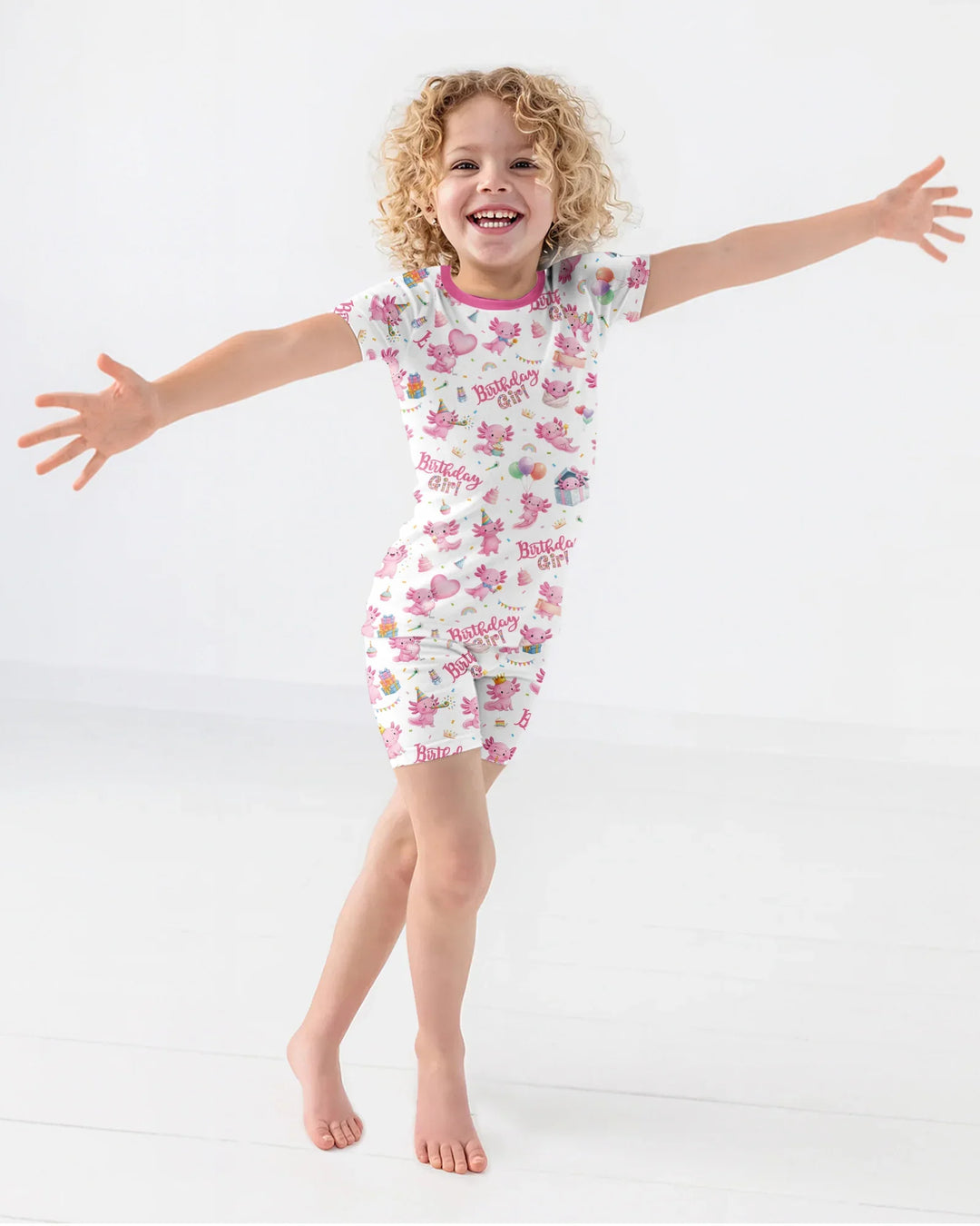 Template Bamboo Two Piece Short Sleeve Shorts Pyjamas Set