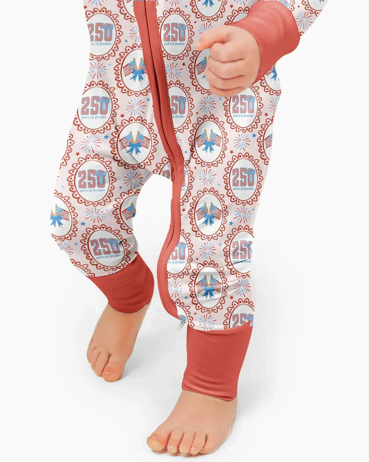 Patriotic Coquette Bamboo Convertible Zippy