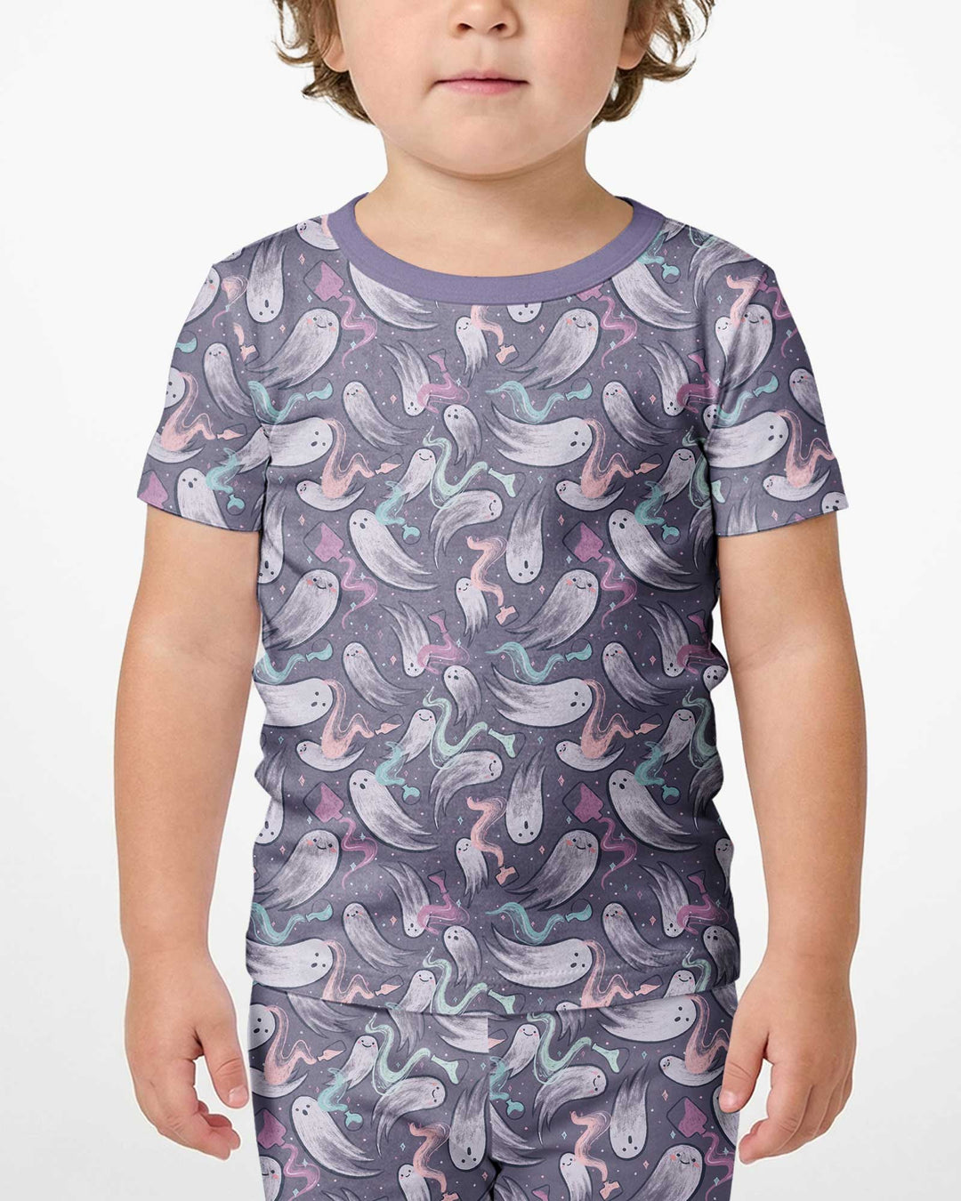 Whimsical Spirits Bamboo Two Piece Short Sleeve Shorts Pajama Set