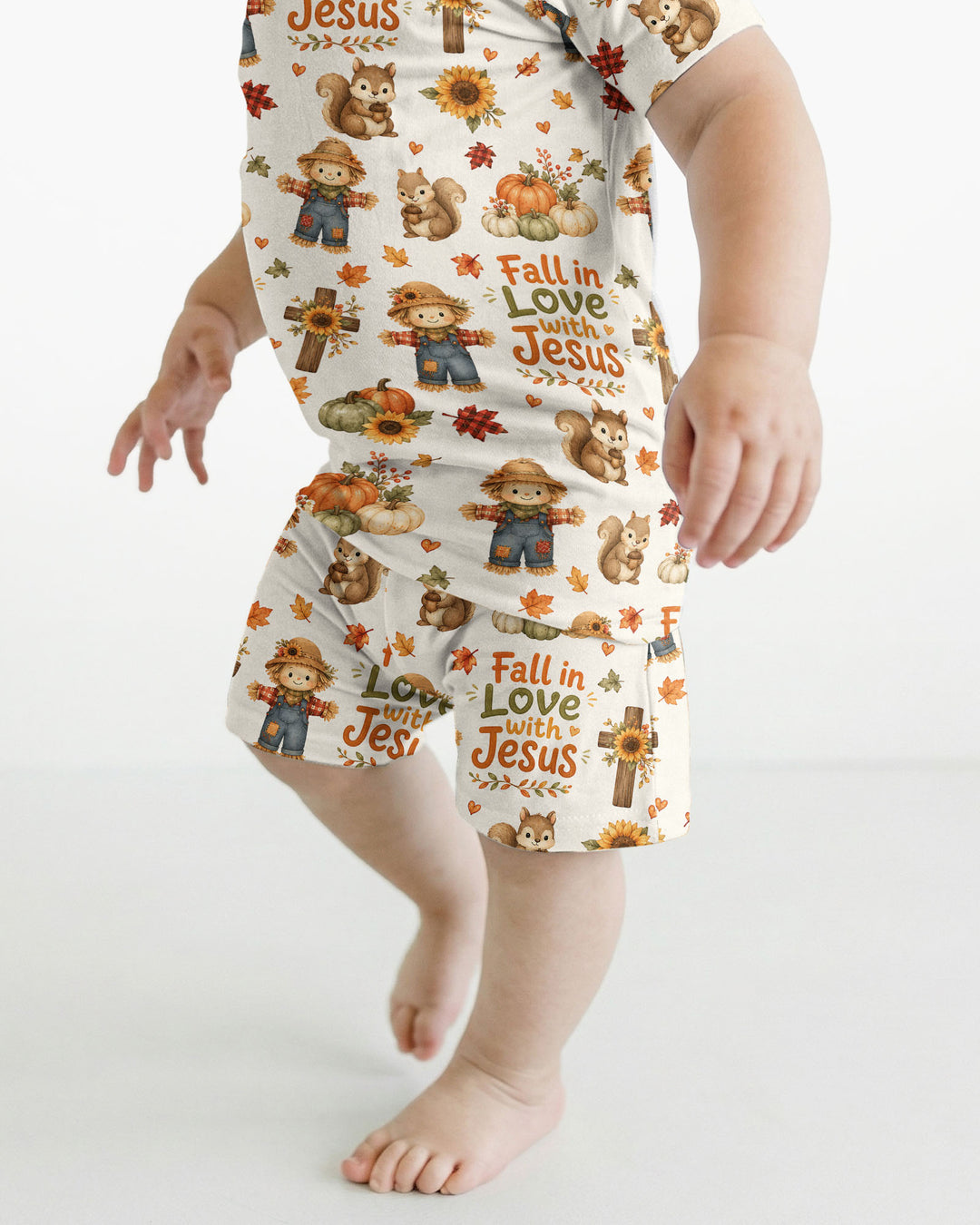 Template Bamboo Two Piece Short Sleeve Shorts Pyjamas Set