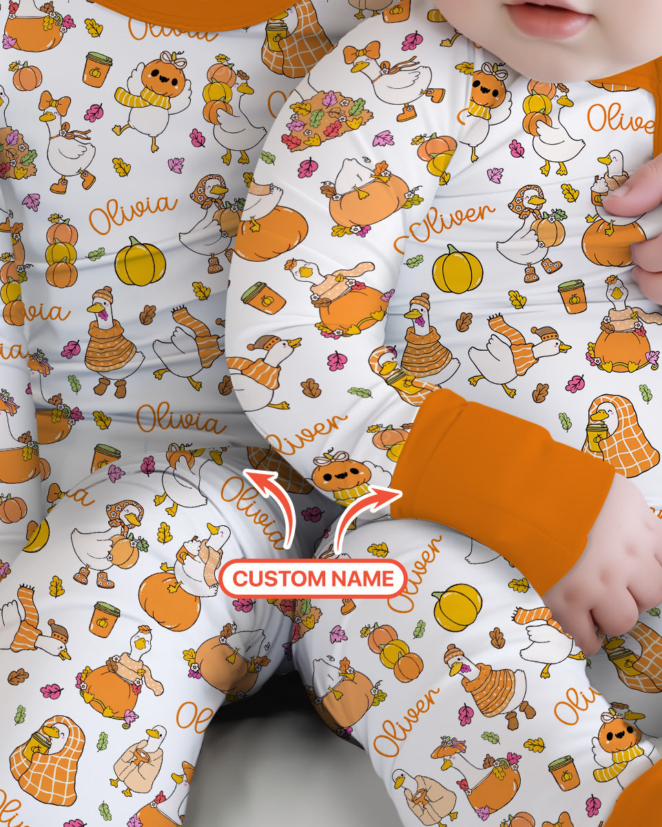 Fall Silly Goose Bamboo Convertible Zippy