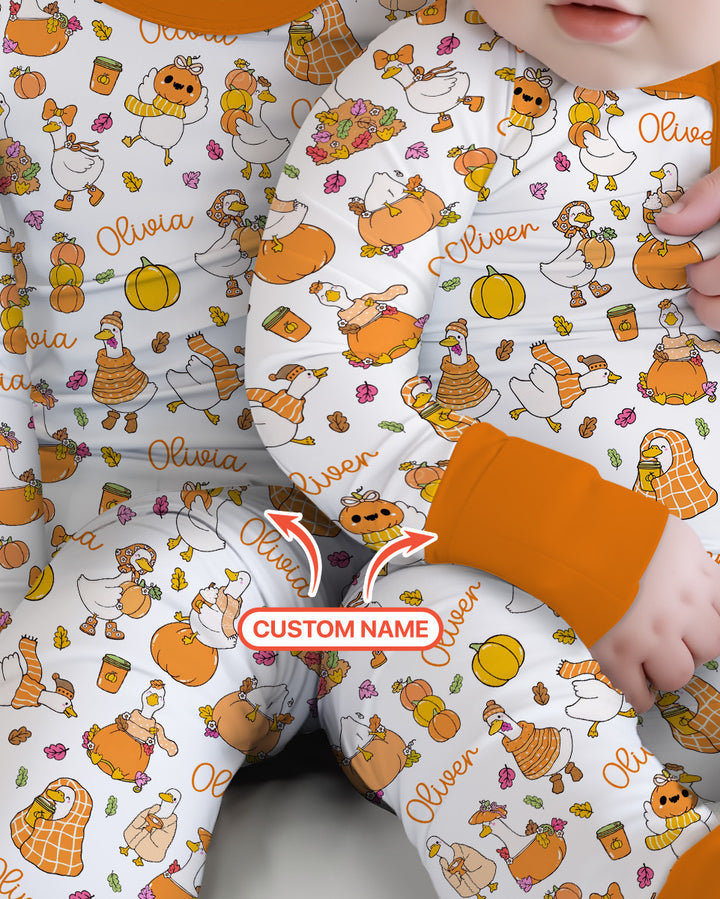 Fall Silly Goose Bamboo Convertible Zippy