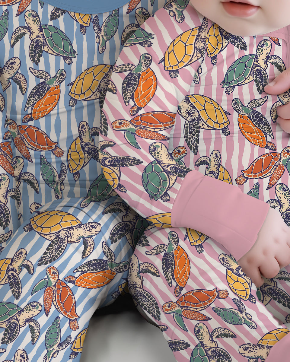 Turtle Bay Family Matching Bamboo Convertible Zippy