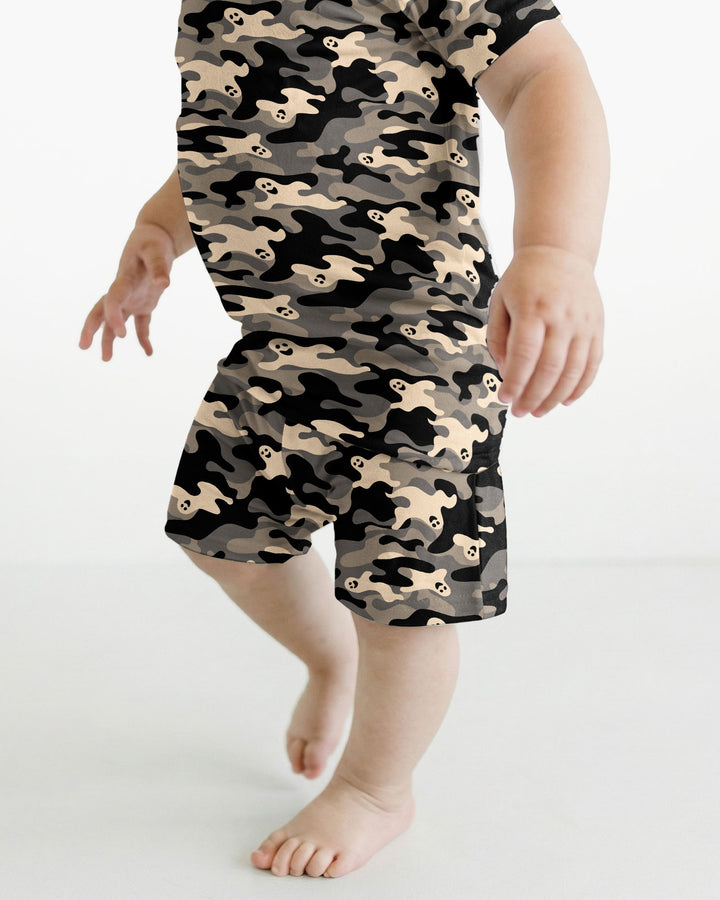 Template Bamboo Two Piece Short Sleeve Shorts Pyjamas Set