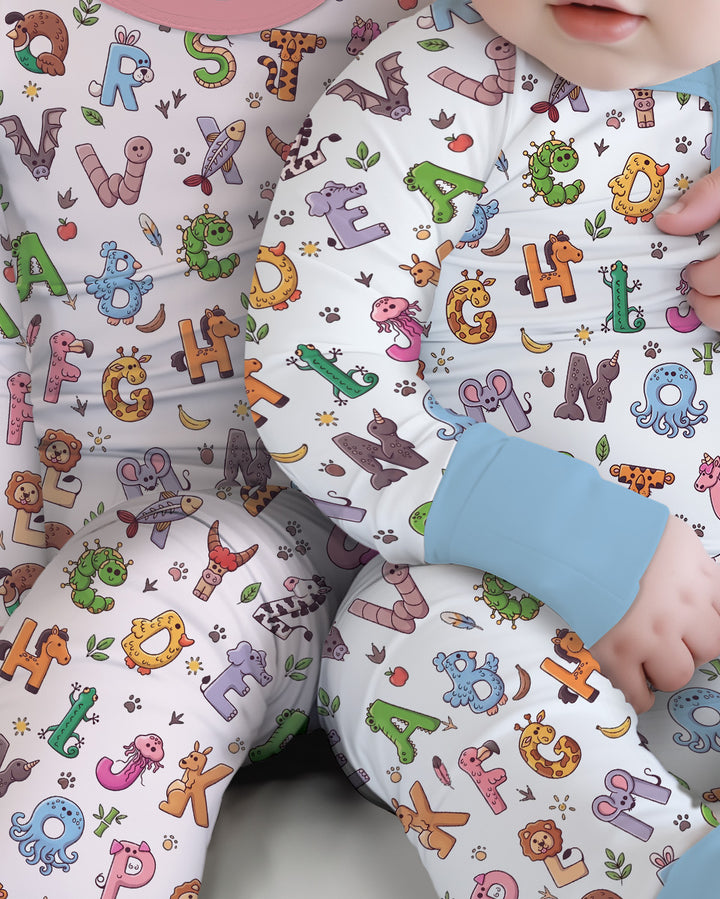 Animals Alphabet Bamboo Convertible Zippy