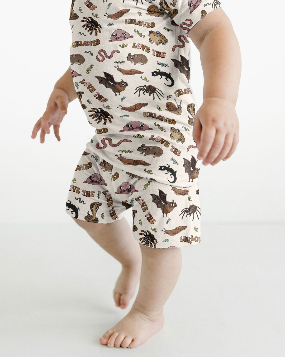 Love The Unloved Bamboo Two Piece Short Sleeve Shorts Pajama Set