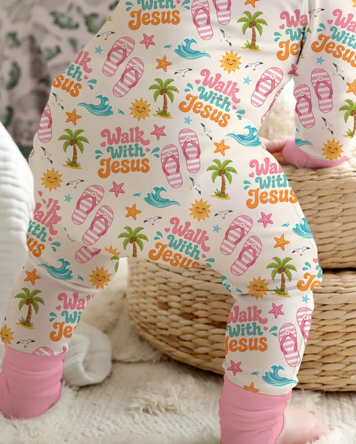 Groovy Summer Walk With Jesus Bamboo Convertible Zippy