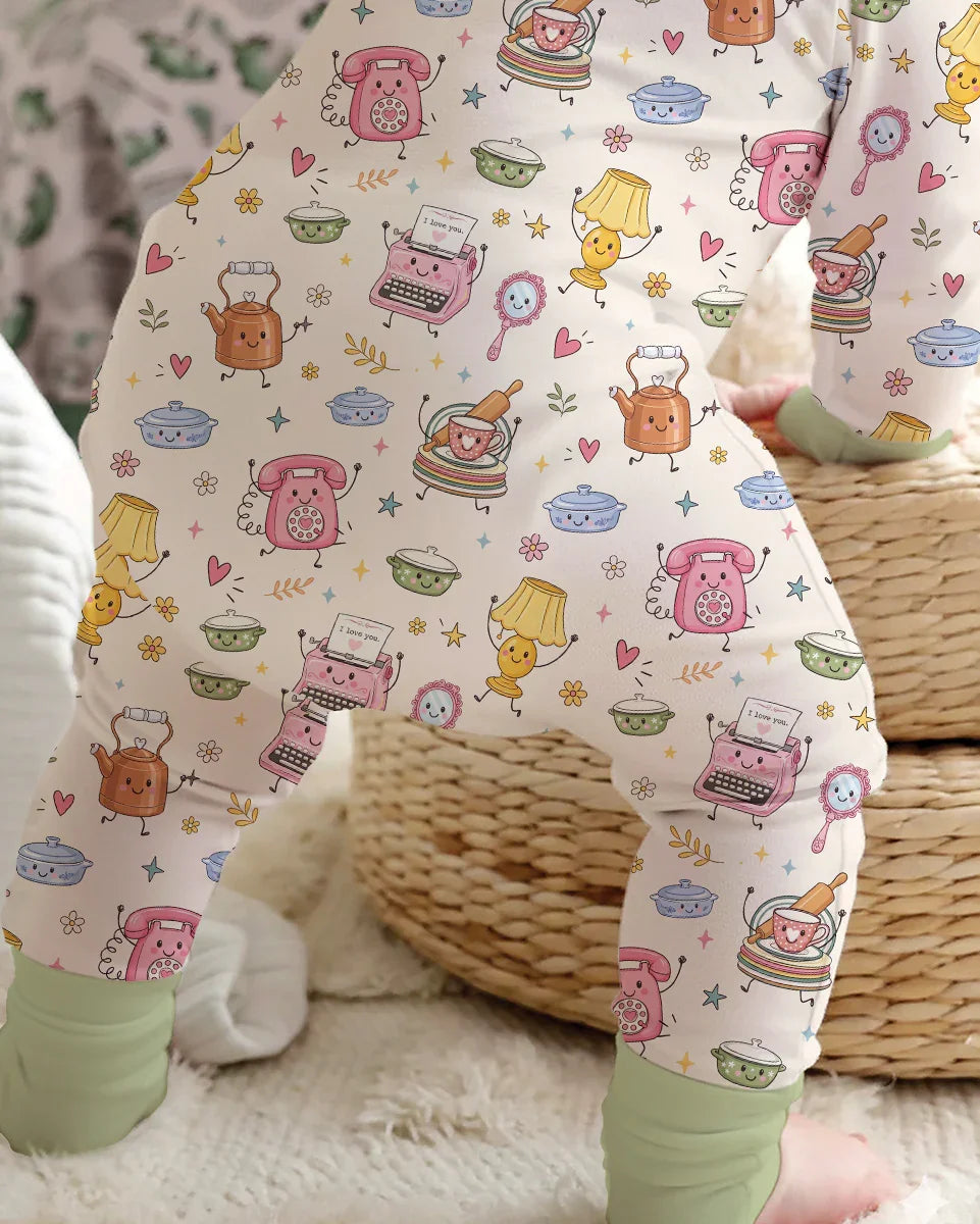 Retro Chasing Toy Bamboo Convertible Zippy
