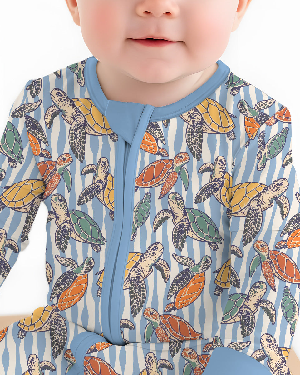 Turtle Bay Family Matching Bamboo Convertible Zippy