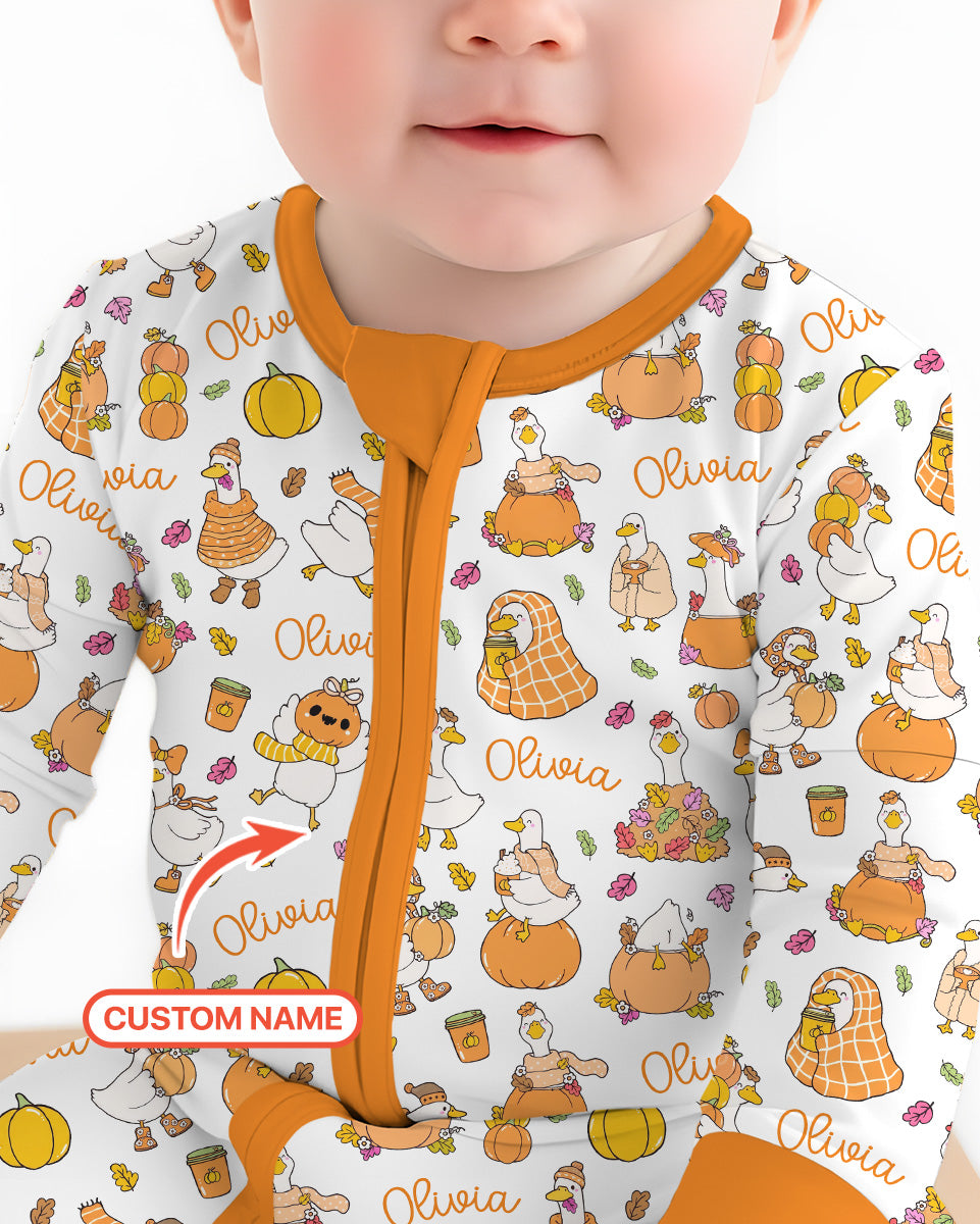Fall Silly Goose Bamboo Convertible Zippy