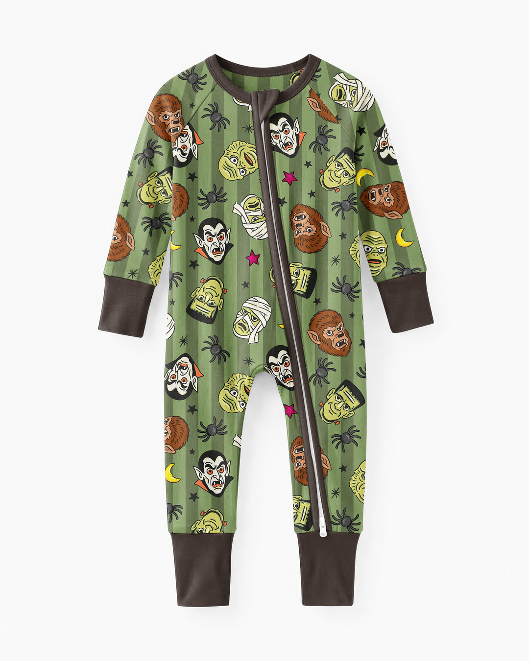 Creepy Crew Family Matching Bamboo Convertible Zippy
