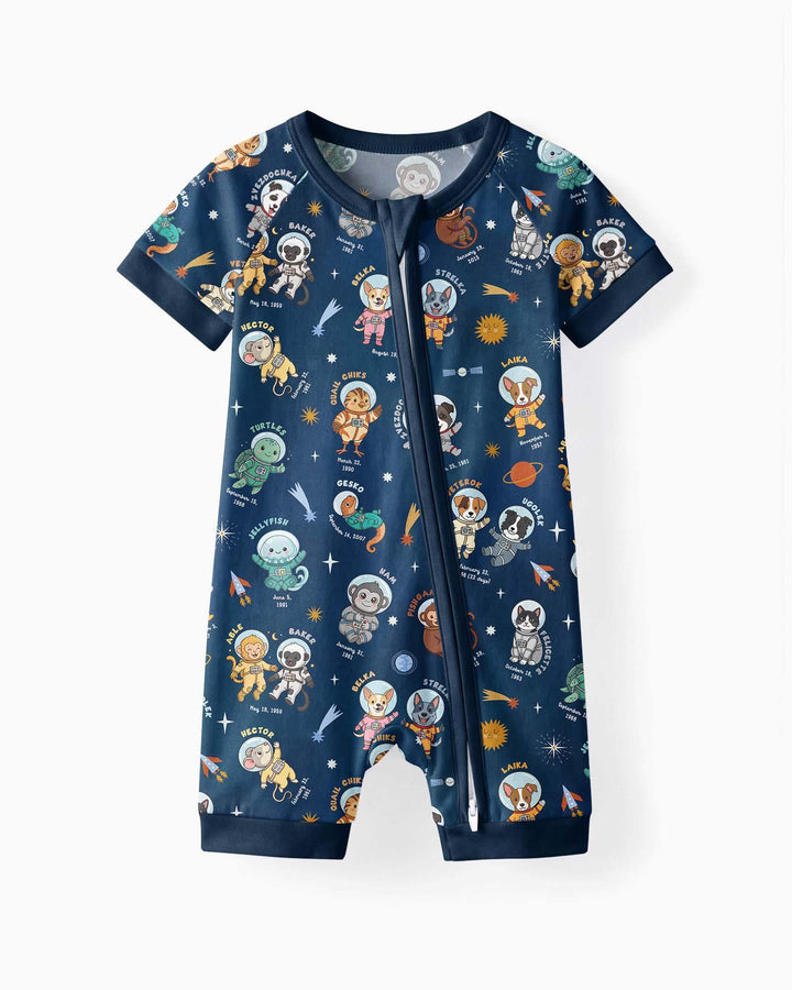 Animal Astronauts Bamboo Shorty Zippy