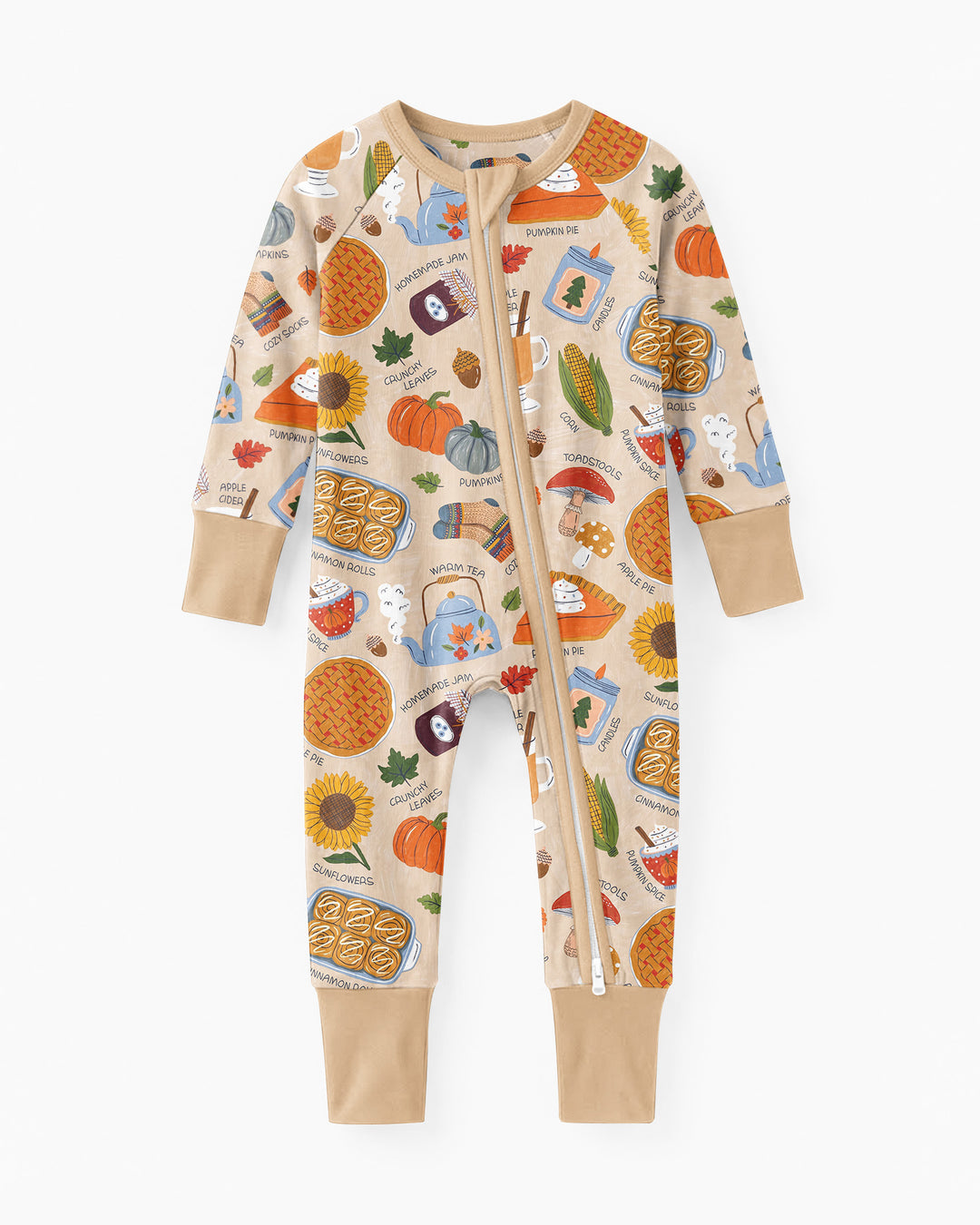 Cozy Season Mommy & Me Matching Bamboo Convertible Zippy