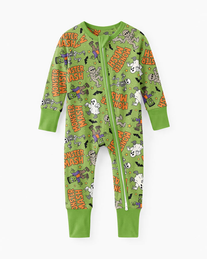 Monster Mash Halloween Bamboo Convertible Zippy