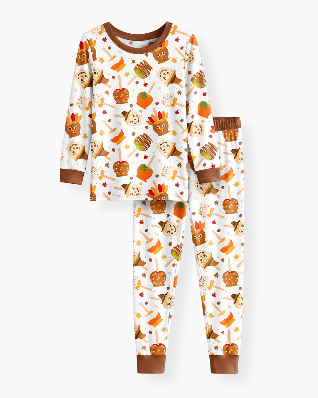 Template Bamboo Two Piece Long Sleeve Pyjamas Set