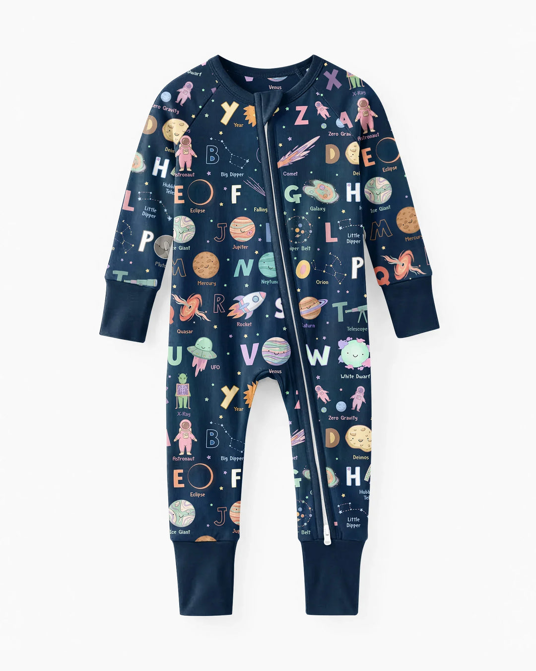 Space Alphabet Bamboo Convertible Zippy