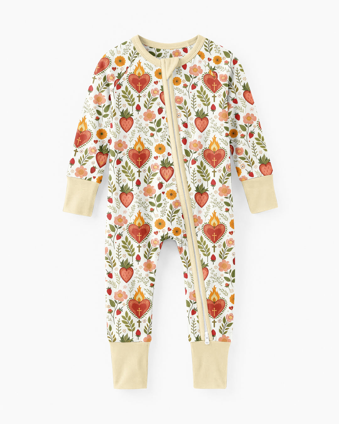 Sacred Blooms Bamboo Convertible Zippy