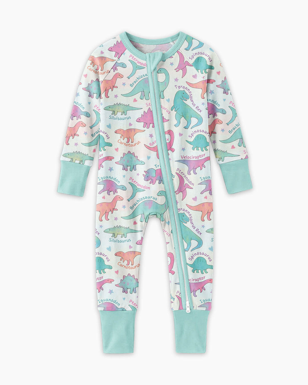 Pastel Dino Bamboo Convertible Zippy