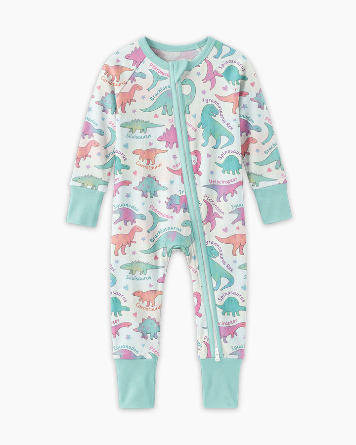 Pastel Dino Bamboo Convertible Zippy