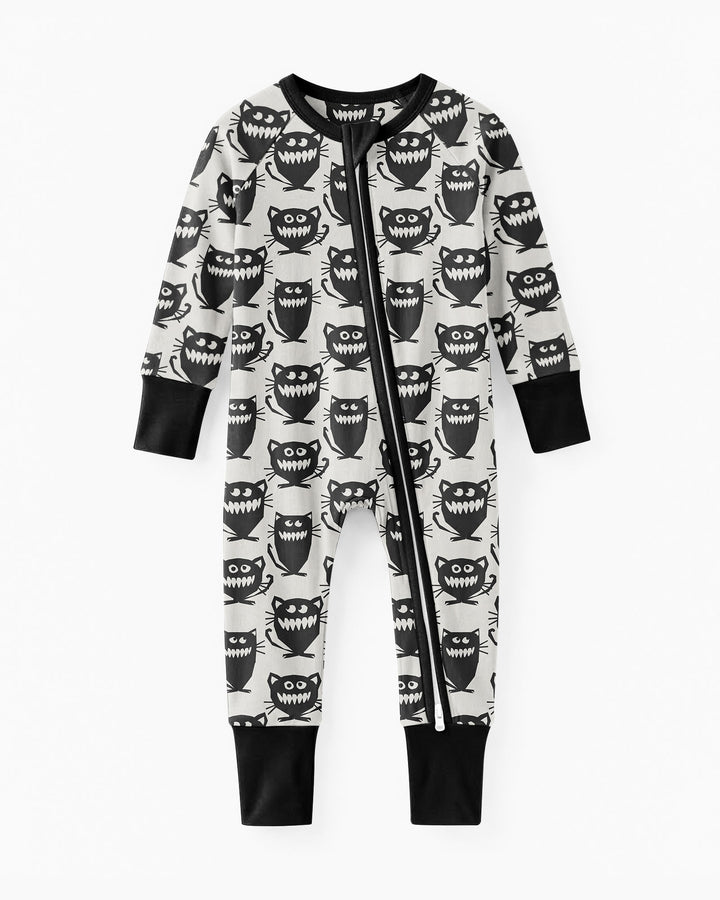 Halloween Monster Cats Bamboo Convertible Zippy