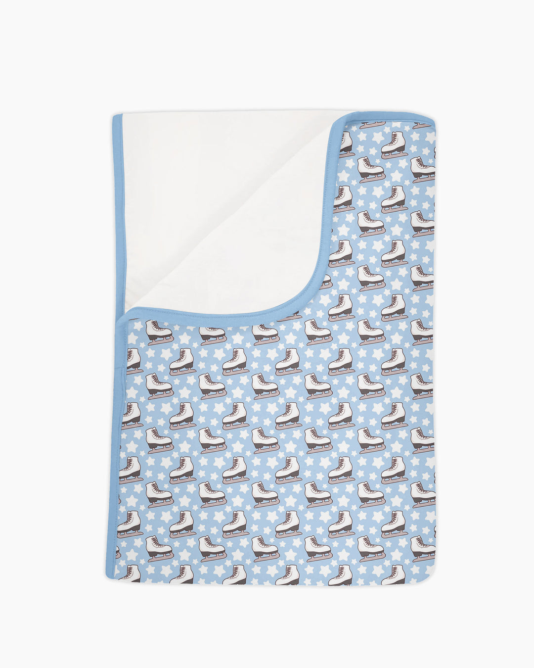 Ice Skating Bamboo Blanket
