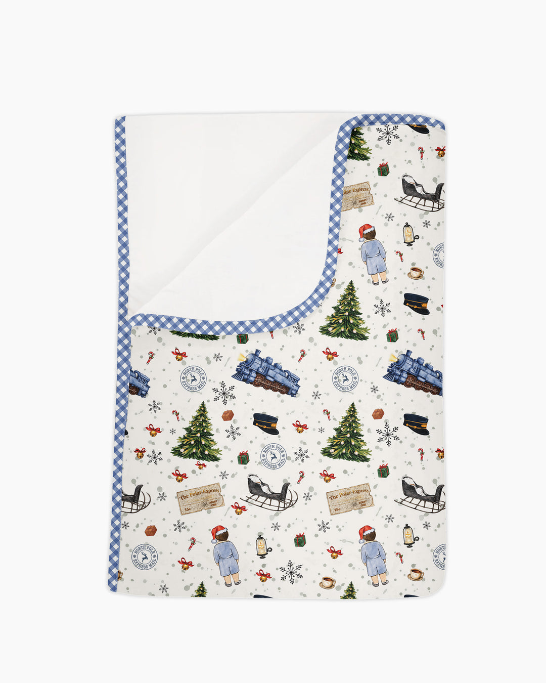 North Pole Adventure Bamboo Blanket