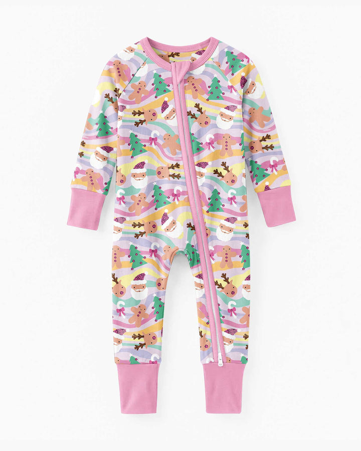 Whimsical Christmas Wonderland Bamboo Convertible Zippy