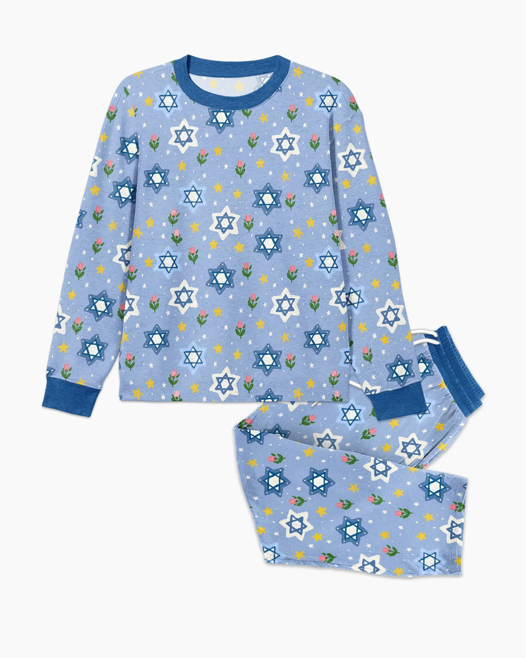 Starry Bloom Blessings Family Matching Bamboo Men's Pajama Set