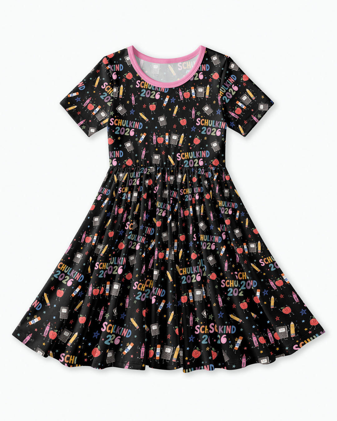 First Day Fun 2026 Bamboo Twirl Dress