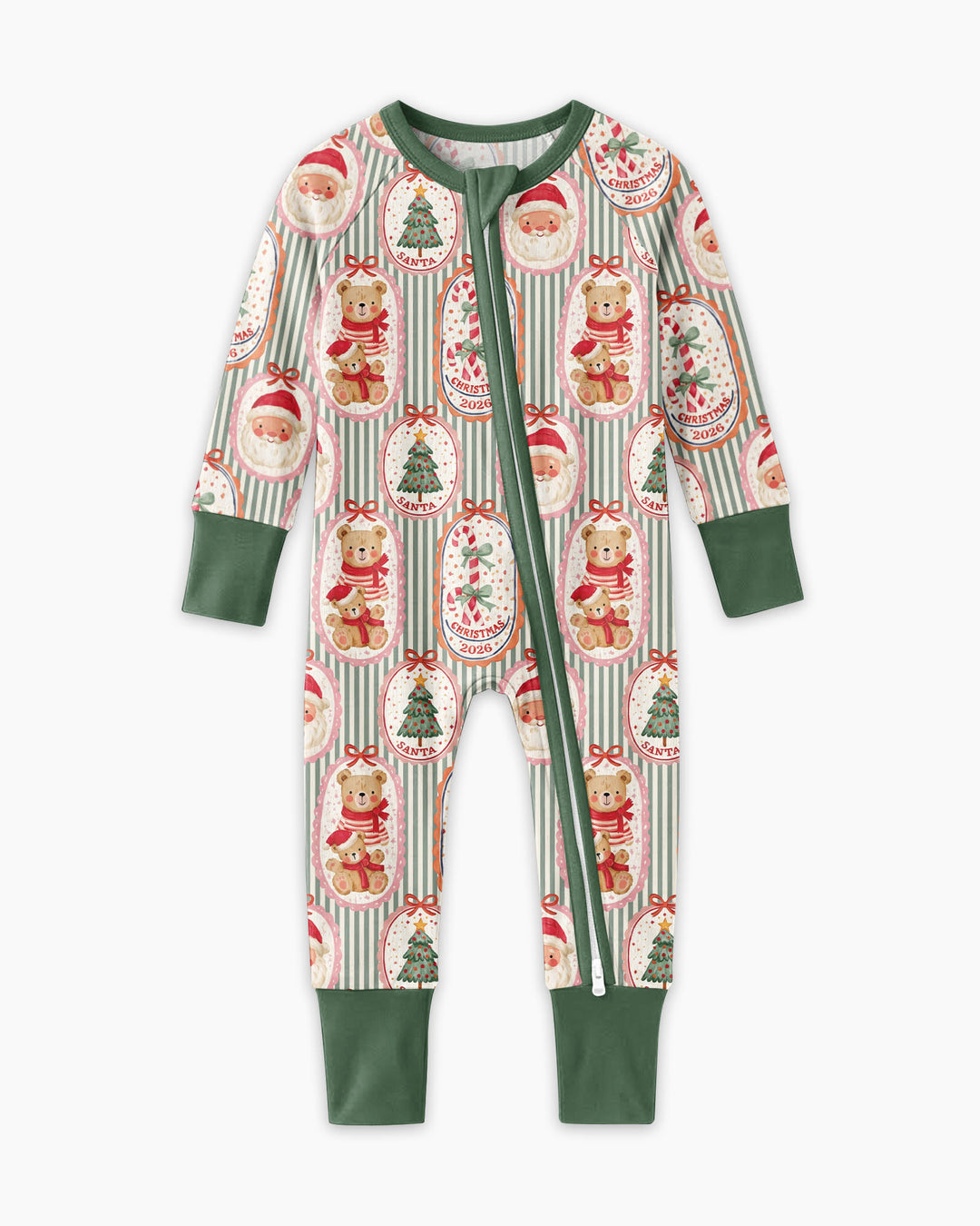 Teddy Bear Christmas Bamboo Convertible Zippy