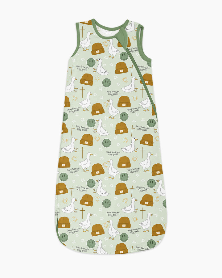Jesus Loves You Silly Goose Bamboo Sleep Bag