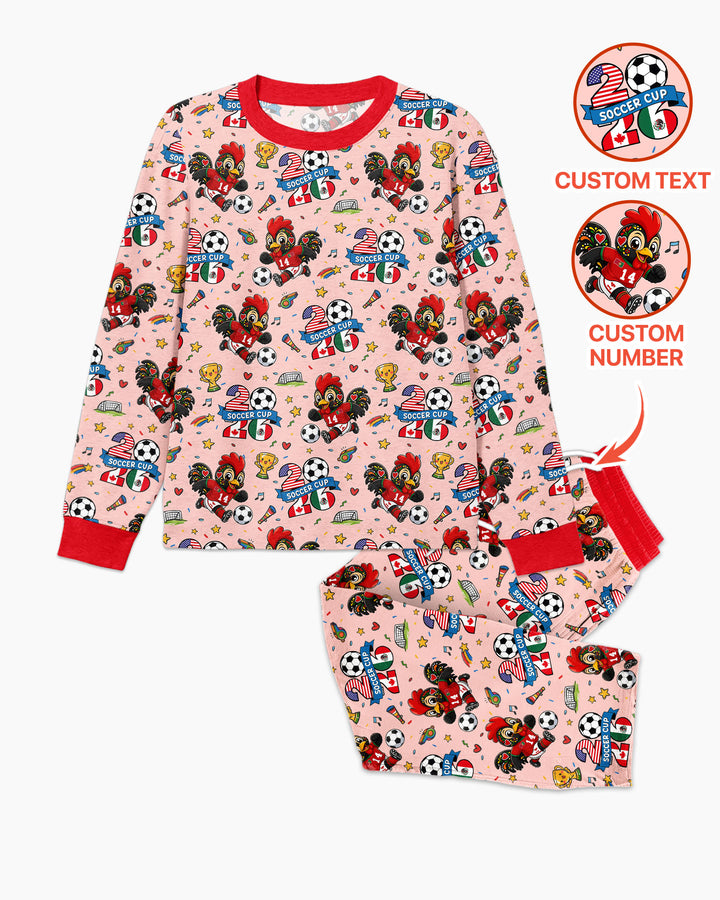 We Are The Champions Soccer Cup 2026 Bamboo Men's Pajama Set