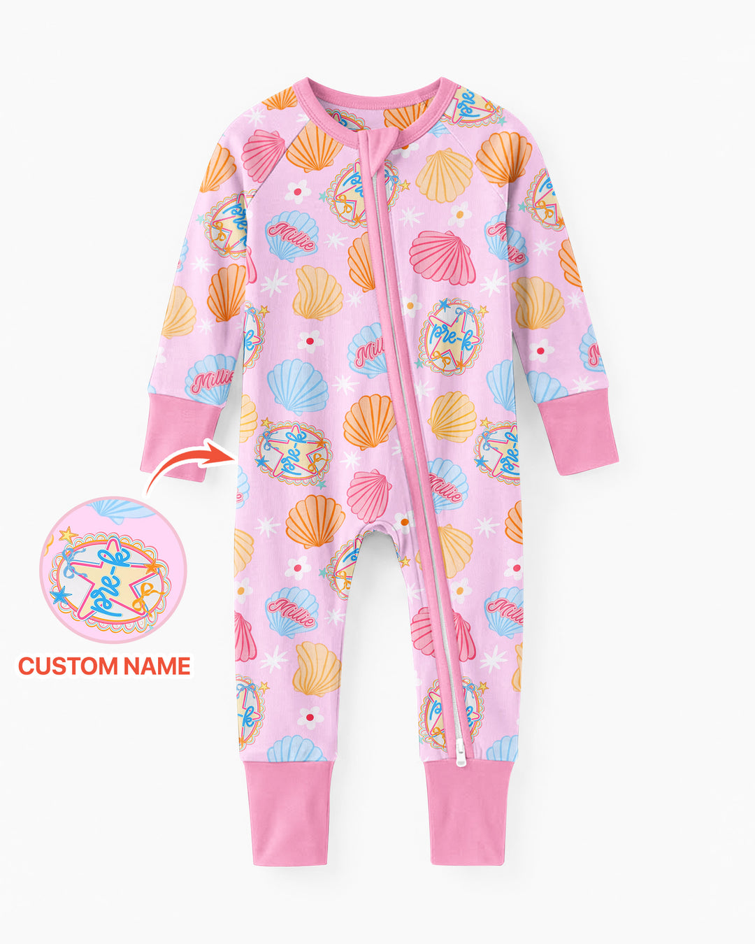 Mermaid Back To School Bamboo Convertible Zippy