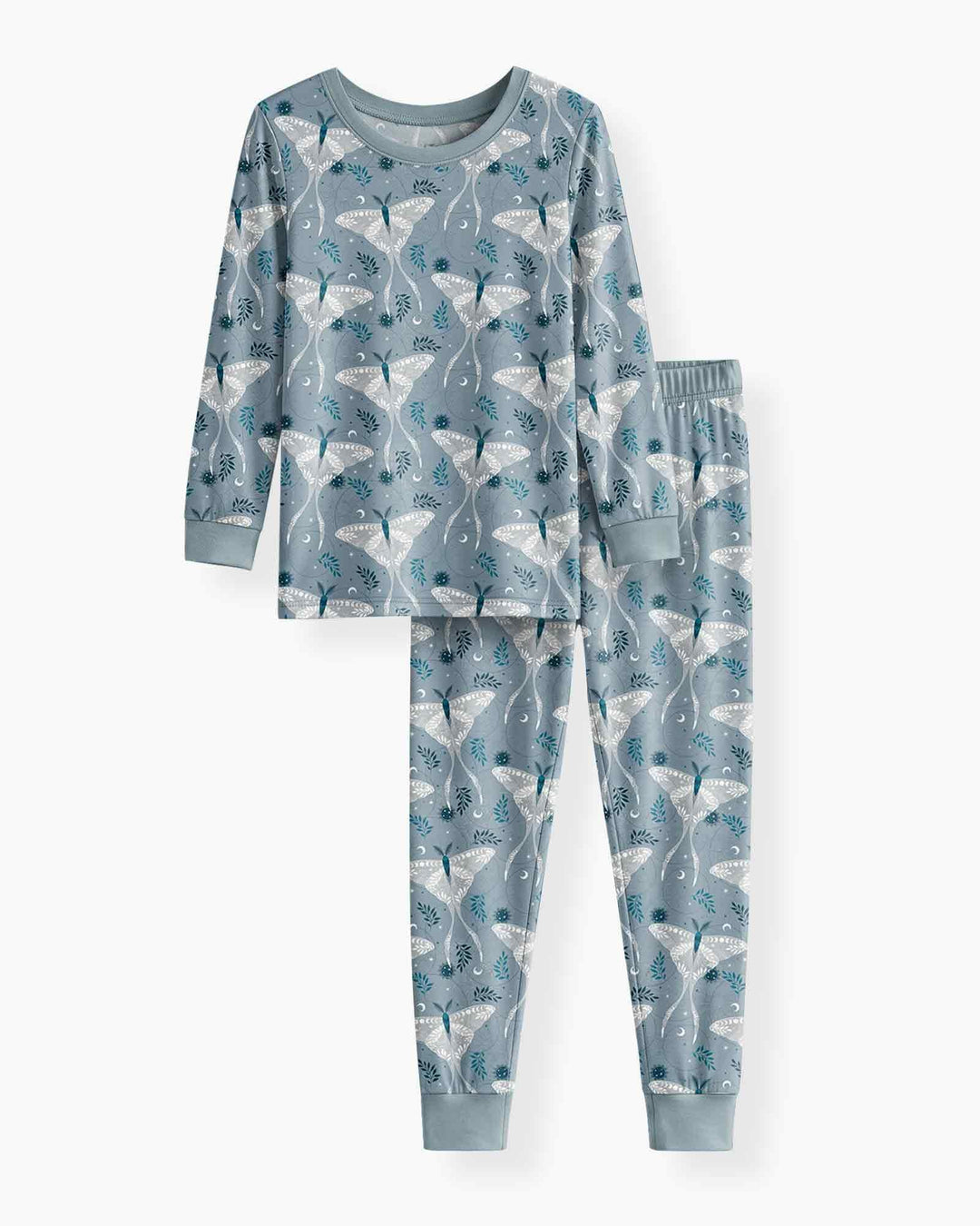 Template Bamboo Two Piece Long Sleeve Pyjamas Set
