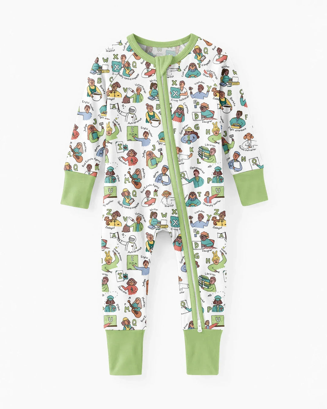 Jobs Alphabet Bamboo Convertible Zippy