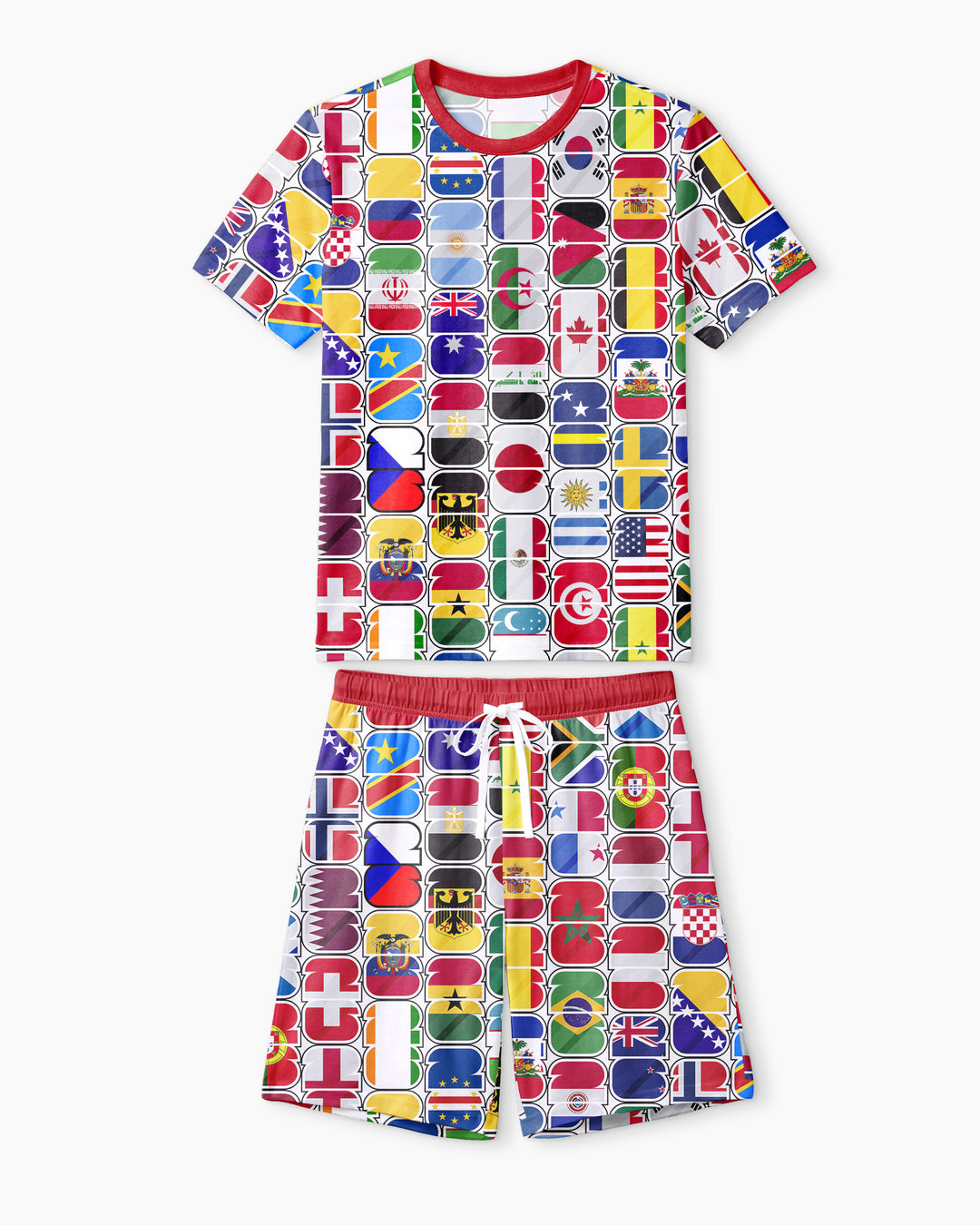 We Are 26 Family Matching Bamboo Men Short Sleeve Short Pajama Set